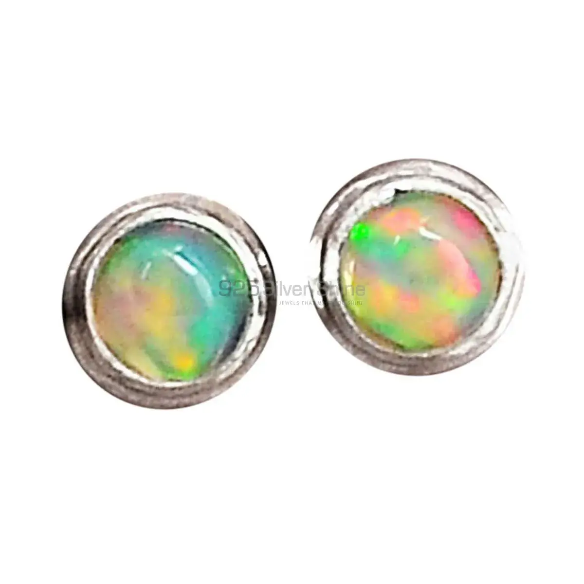 925 Sterling Silver Handmade Earrings In Opal Gemstone Jewelry 925SE2065_4