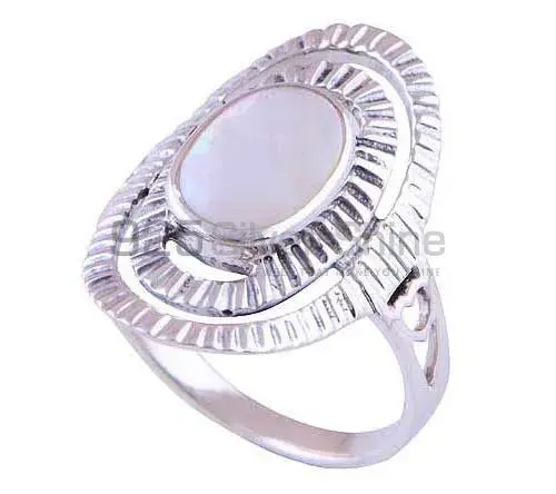 925 Sterling Silver Handmade Rings In Rainbow Moonstone Jewelry 925SR2909_1