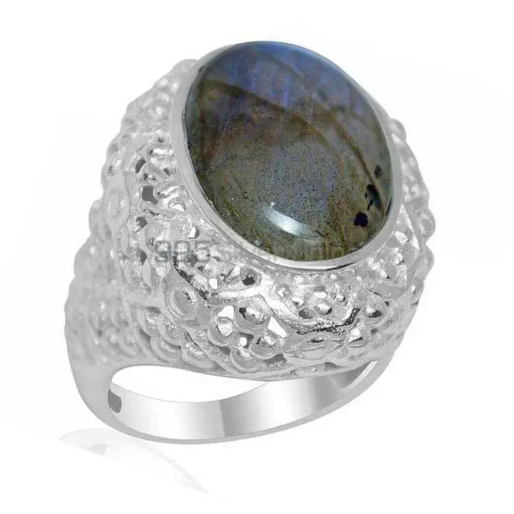 925 Sterling Silver Handmade Rings In Labradorite Gemstone Jewelry 925SR1953_1