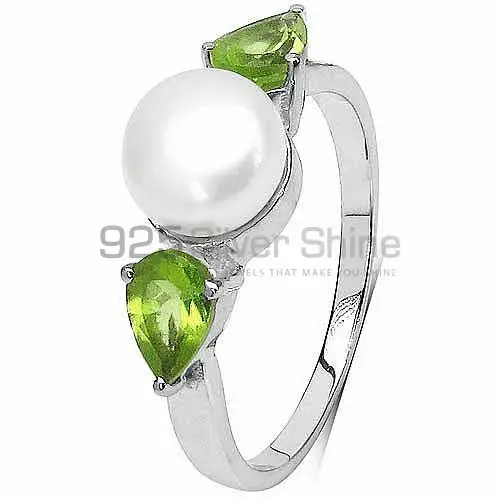 925 Sterling Silver Handmade Rings In Multi Gemstone Jewelry 925SR3068_2