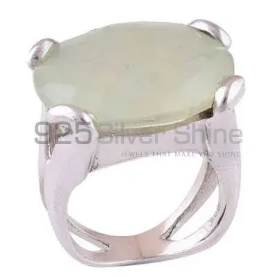 925 Sterling Silver Rings In Natural Chalcedony Gemstone 925SR3453_0