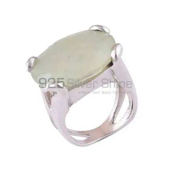 925 Sterling Silver Rings In Natural Chalcedony Gemstone 925SR3453_1