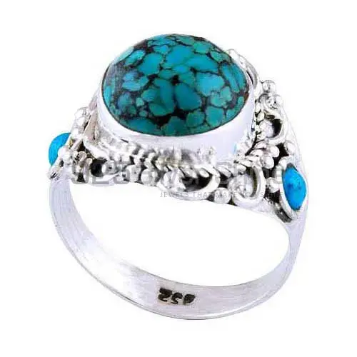 925 Sterling Silver Rings In Semi Precious Turquoise Gemstone 925SR2965_1