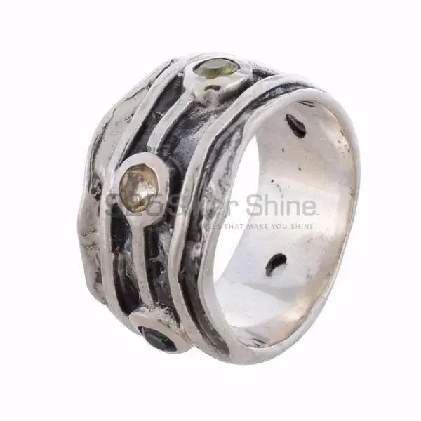 Sterling Silver Citrine Engagement Rings 925SR3664_1