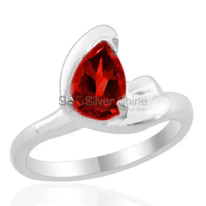 Stunning Garnet Gemstone Sterling Silver Rings 925SR1980_0