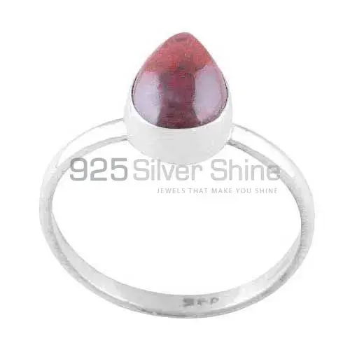 925 Sterling Silver Rings In Natural Jasper Gemstone 925SR3016_1