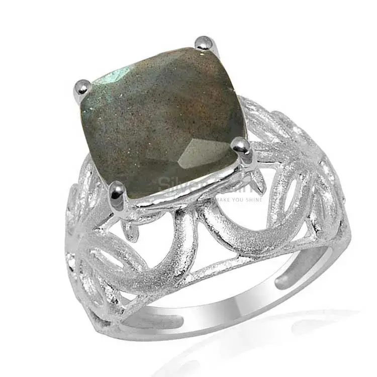 925 Sterling Silver Rings In Genuine Labradorite Gemstone 925SR1629_1