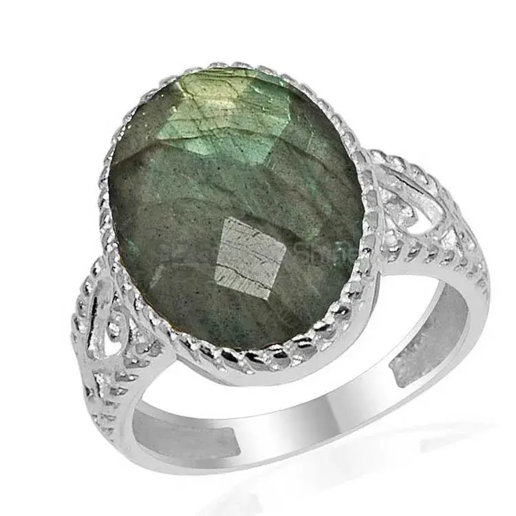 925 Sterling Silver Rings In Natural Labradorite Gemstone 925SR1627_1