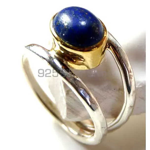 925 Sterling Silver Rings In Natural Lapis Gemstone 925SR3771_0