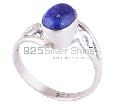 925 Sterling Silver Rings In Semi Precious Lapis Lazuli Gemstone 925SR2810_1