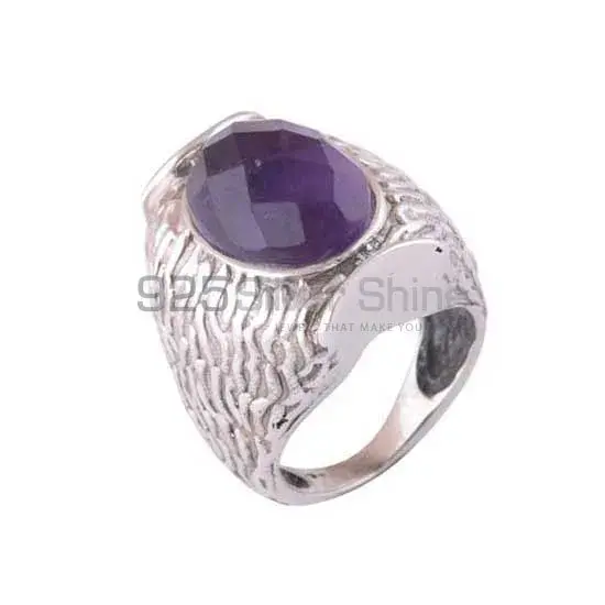 Sterling Silver Amethyst Weddings Rings 925SR3531_1