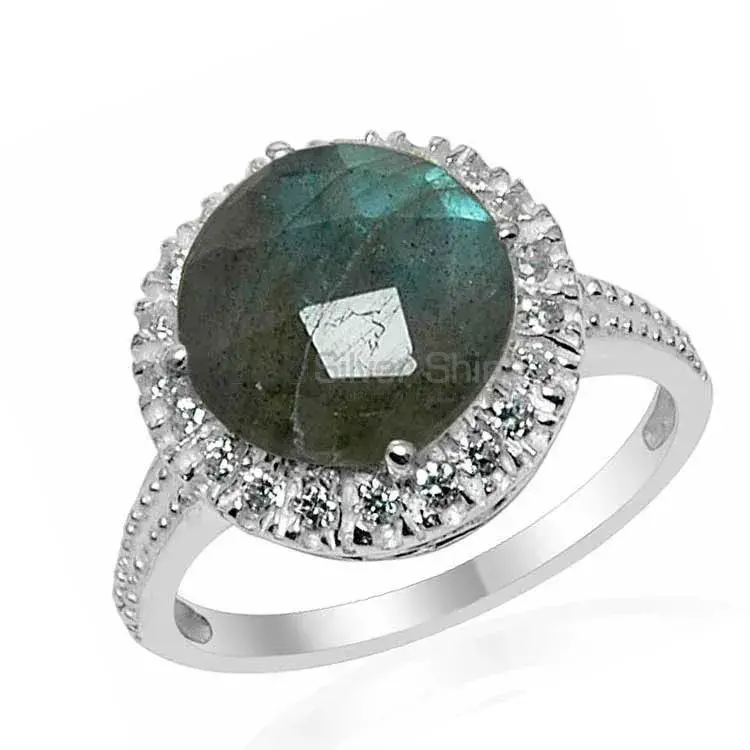 925 Sterling Silver Rings In Genuine Labradorite Gemstone 925SR1544_1