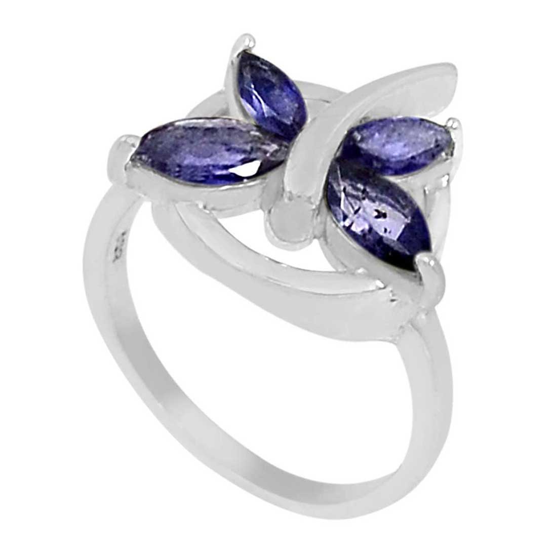 925 Sterling Silver Rings In Genuine Peridot Gemstone 925SR937_1