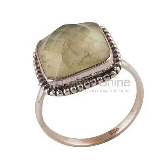 925 Sterling Silver Rings In Natural Chalcedony Gemstone 925SR4035_1