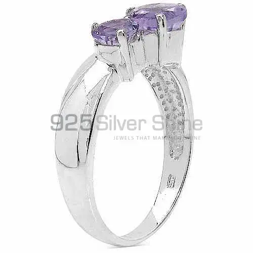 Sterling Silver Amethyst Rings 925SR3211_1
