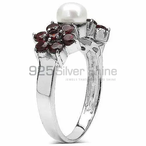 925 Sterling Silver Rings In Semi Precious Multi Gemstone 925SR3038_1