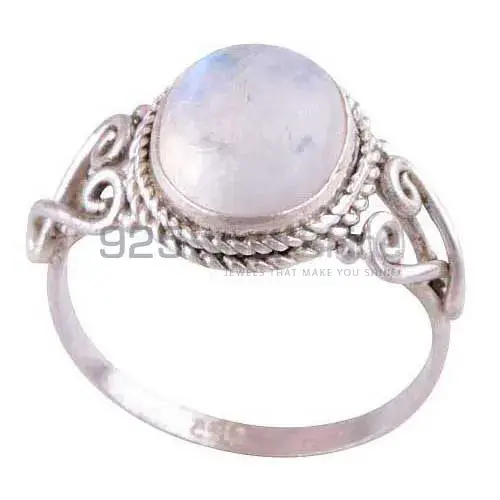925 Sterling Silver Rings In Semi Precious Rainbow Moonstone 925SR2959_1