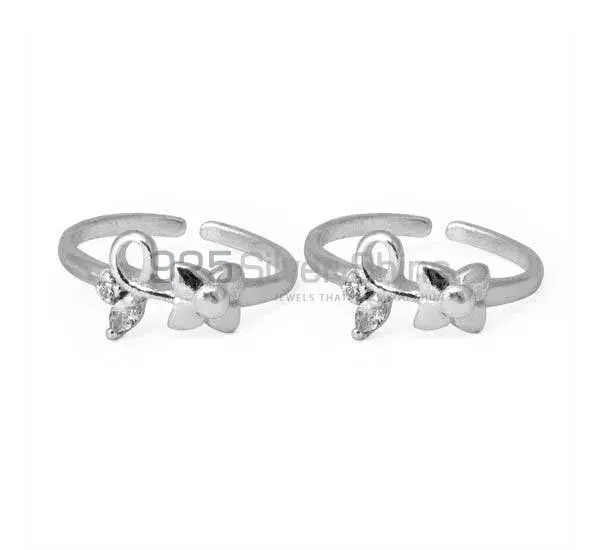 925 Sterling Silver Toe Ring 925STR117_0