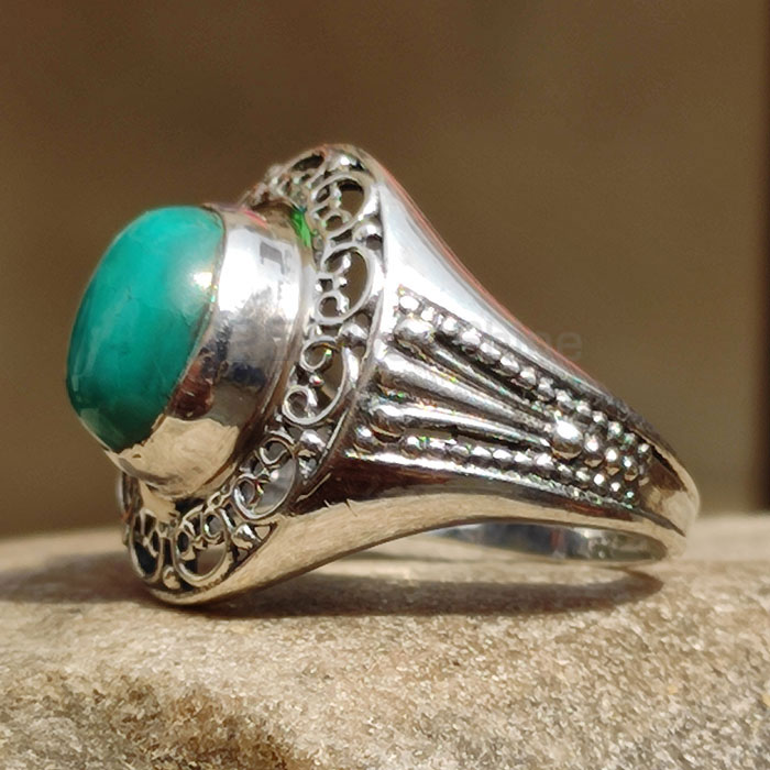 925 Sterling Silver Ring In Turquoise Gemstone SSR59_0