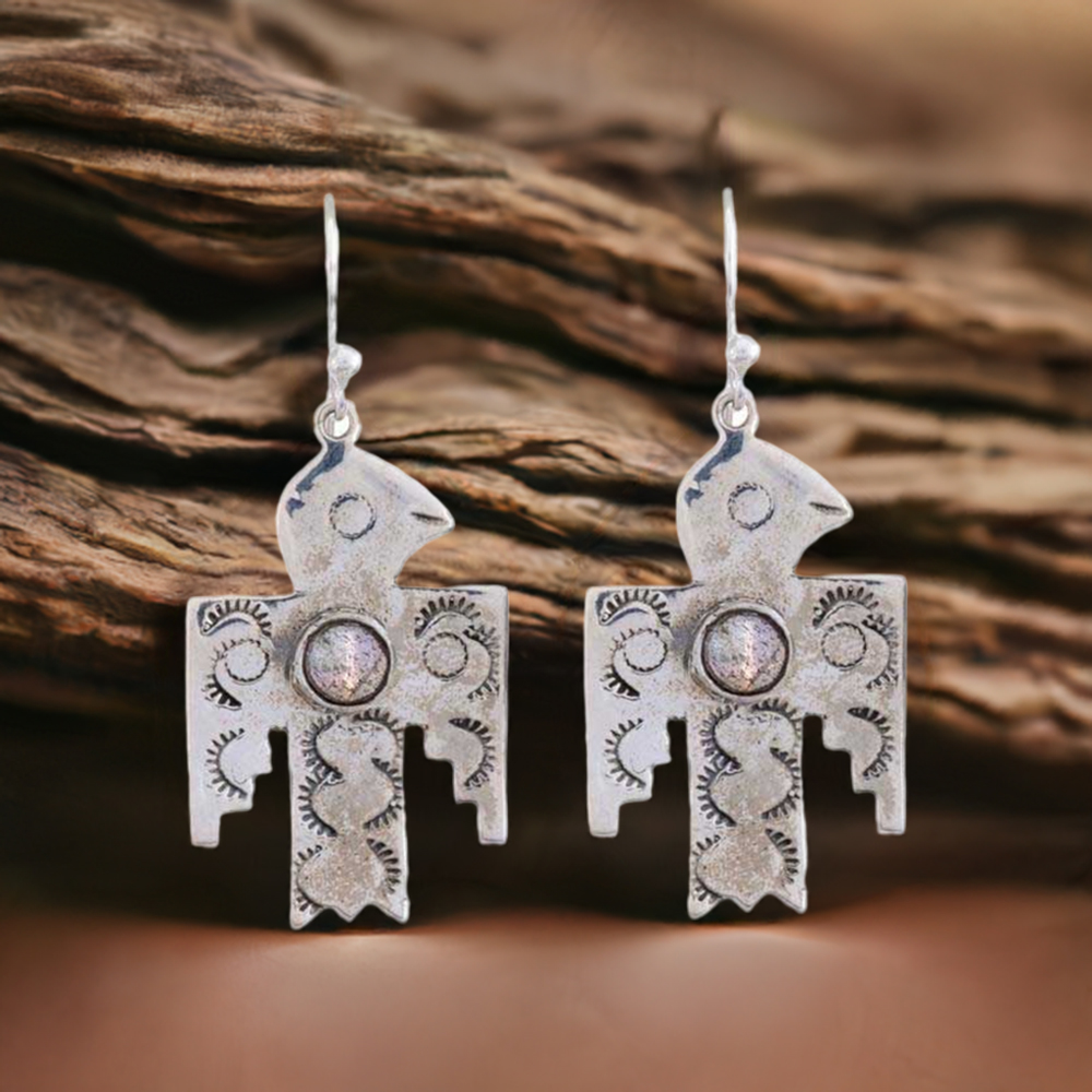 925 Sterling Silver Handmade Earrings In Labradorite Gemstone Jewelry 925SE1228