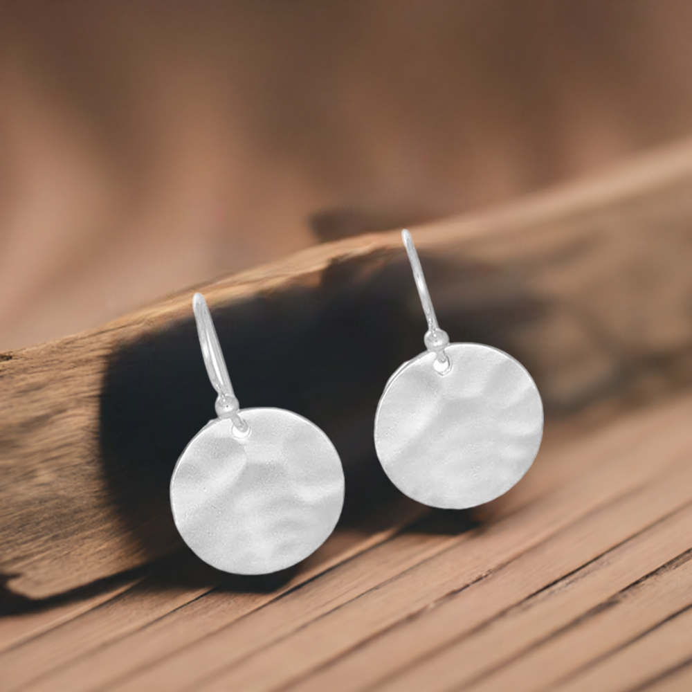 925 Sterling Silver Plain Earring Jewelry 925SE1853