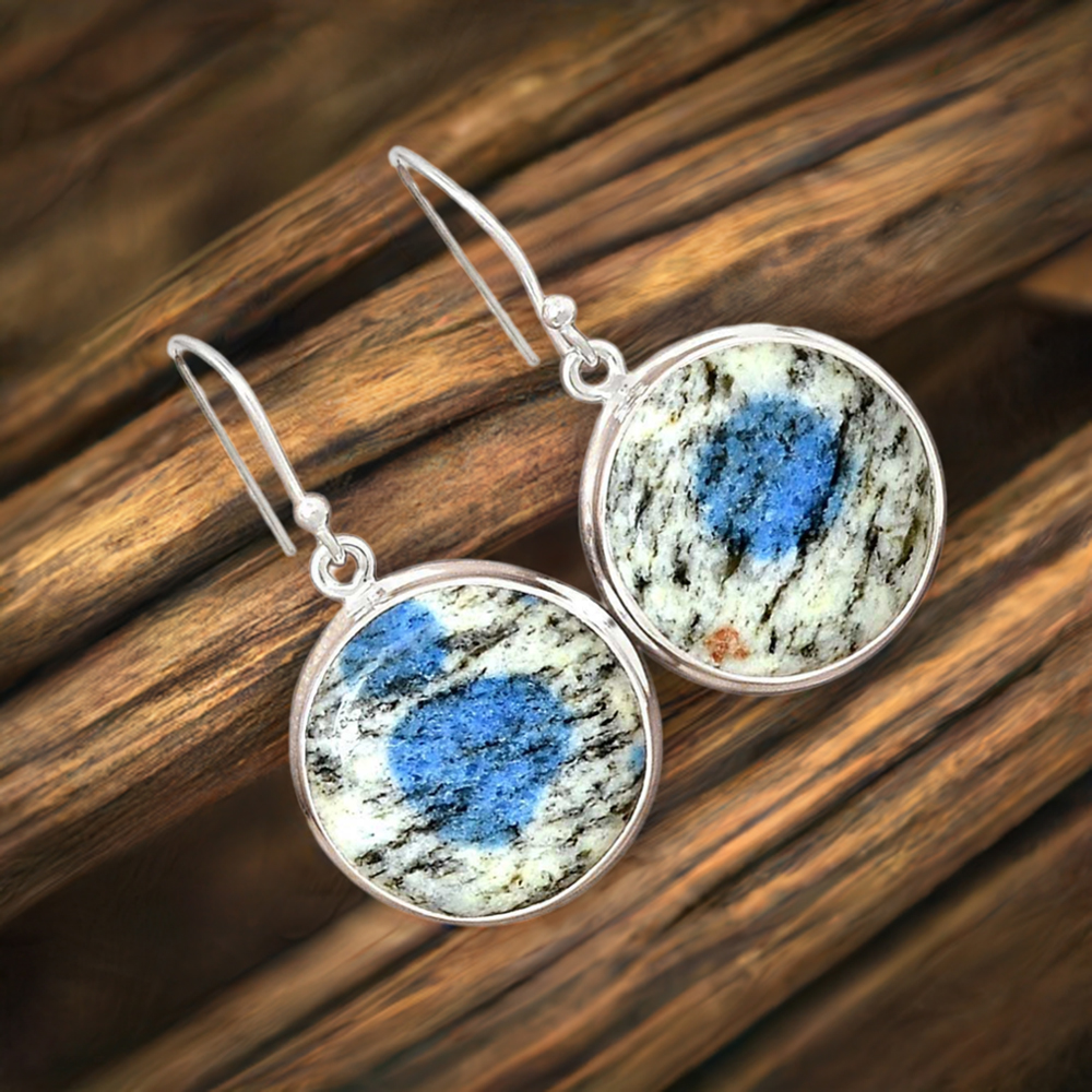 925 Sterling Silver Earrings In K2 Gemstone Jewelry 925SE2228