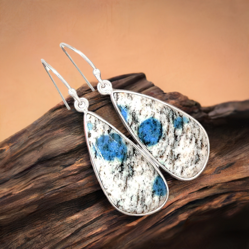 925 Sterling Silver Earrings In K2 Gemstone Jewelry 925SE2230