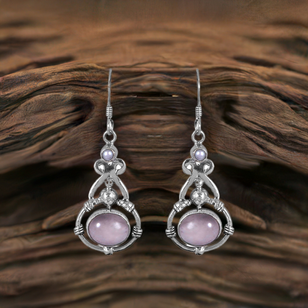 925 Sterling Silver Earrings In Multi Gemstone Jewelry 925SE284