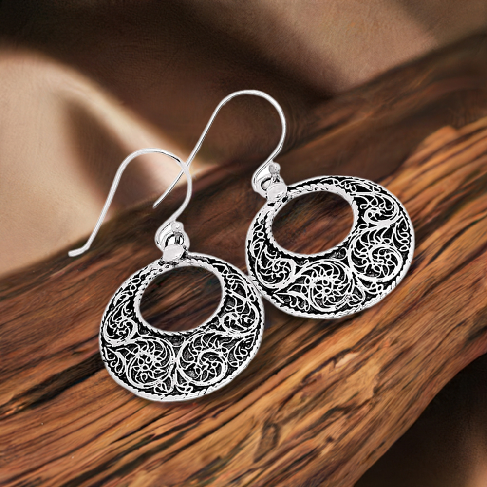 925 Sterling Silver Earrings Jewelry 925SE2860