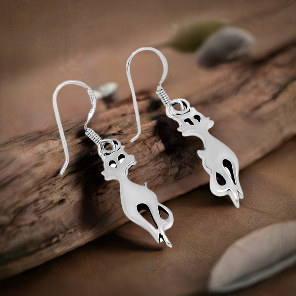 925 Sterling Silver Handmade Earrings 925SE2875