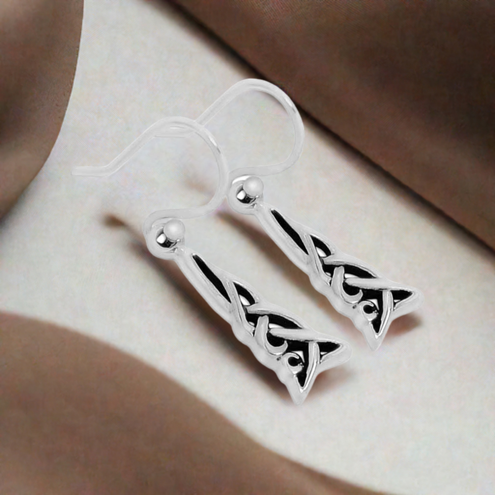 Fine 925 Sterling Silver earring 925SE2891