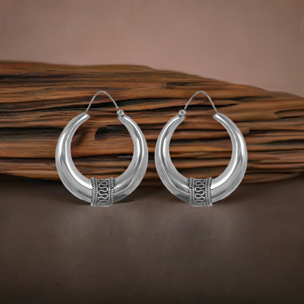 925 Sterling Silver Handmade Earrings 925SE297