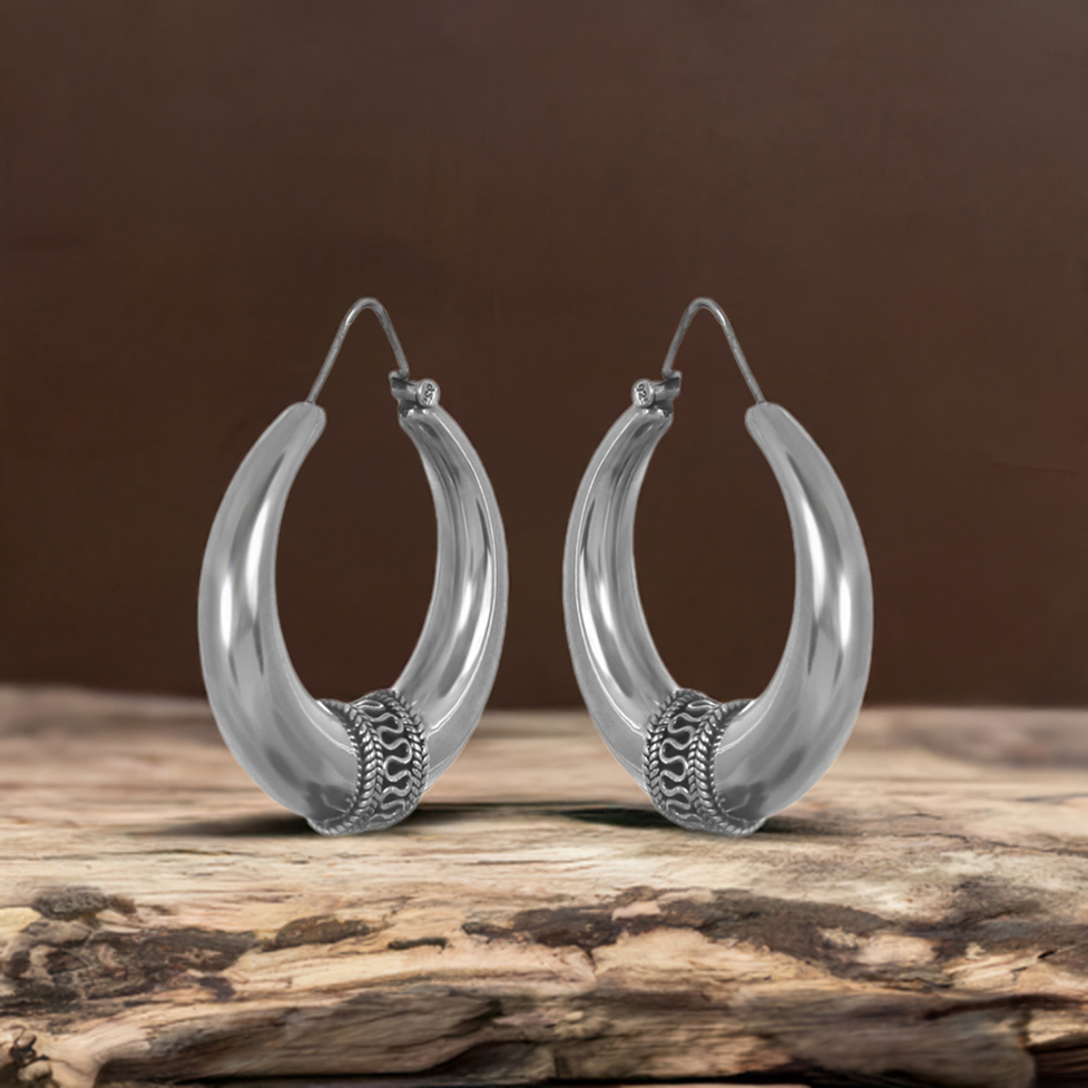 925 Sterling Silver Handmade Earrings 925SE297_0