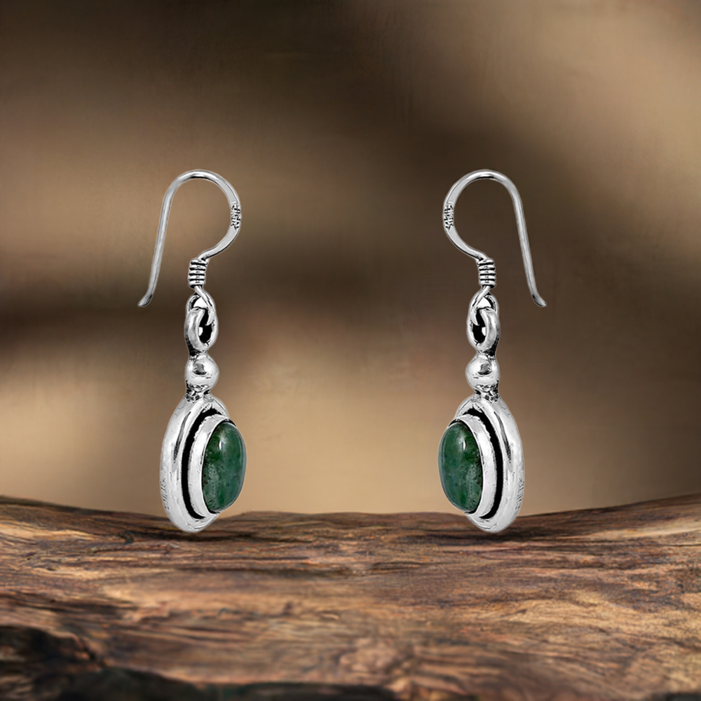Aventurine Gemstone In 925 Sterling Silver Jewelry 925SE46_0