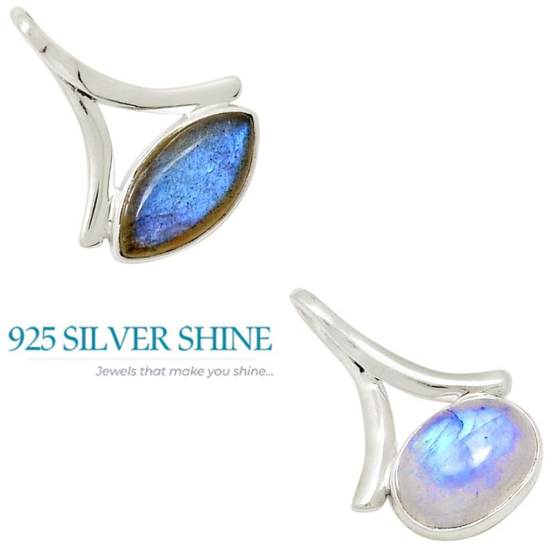 Rainbow Moonstone Pendants In Fine Sterling Silver Jewelry 925SP120-1_9