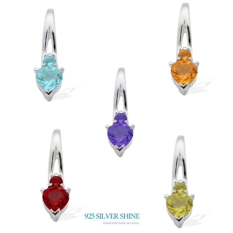 Blue Topaz Gemstone Handmade Pendants In 925 Sterling Silver Jewelry 925SP1596_2