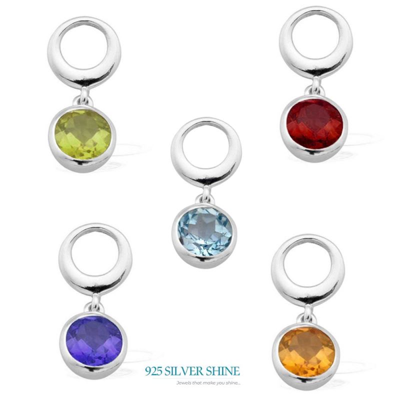 Peridot Gemstone Pendants In Fine Sterling Silver Jewelry 925SP1603_2