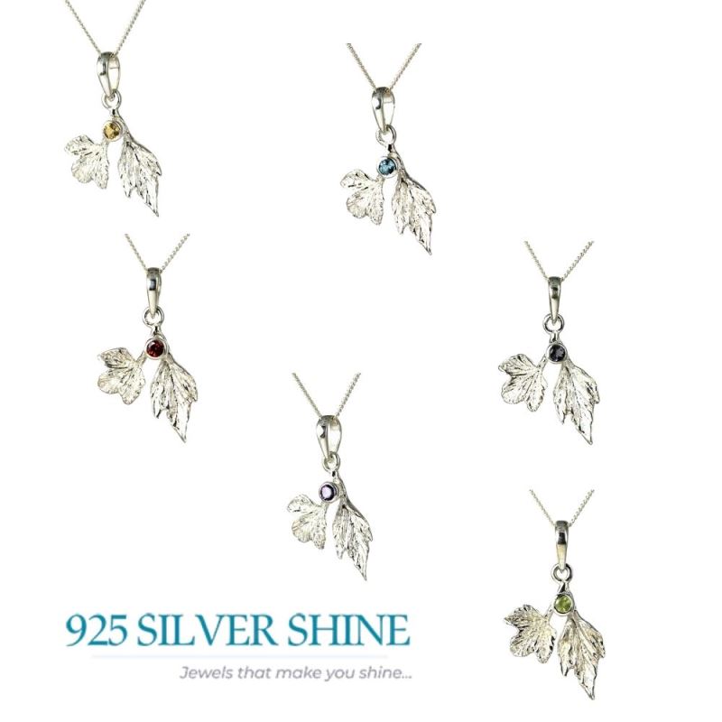 Fine Sterling Silver Pendants In Iolite Gemstone Jewelry 925SP254-4_2