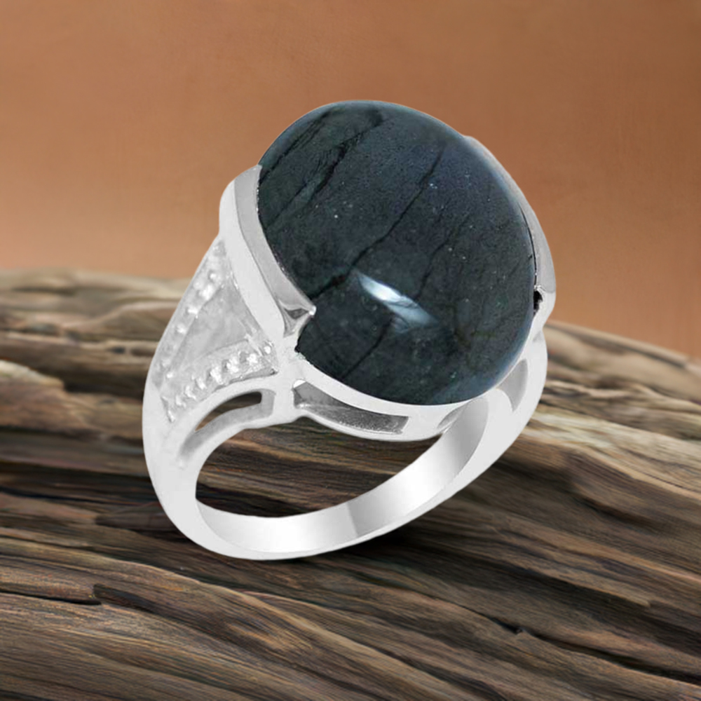 Natural Labradorite Gemstone Rings In 925 Sterling Silver Jewelry 925SR1858