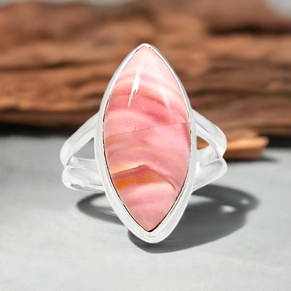 Semi Precious Gemstone Rings In Silver 925SR2265