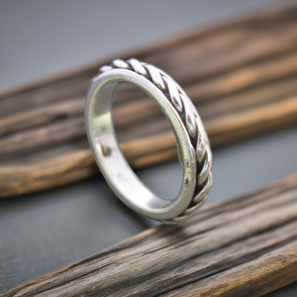 Plain 925 Silver Rings Jewelry 925SR2443