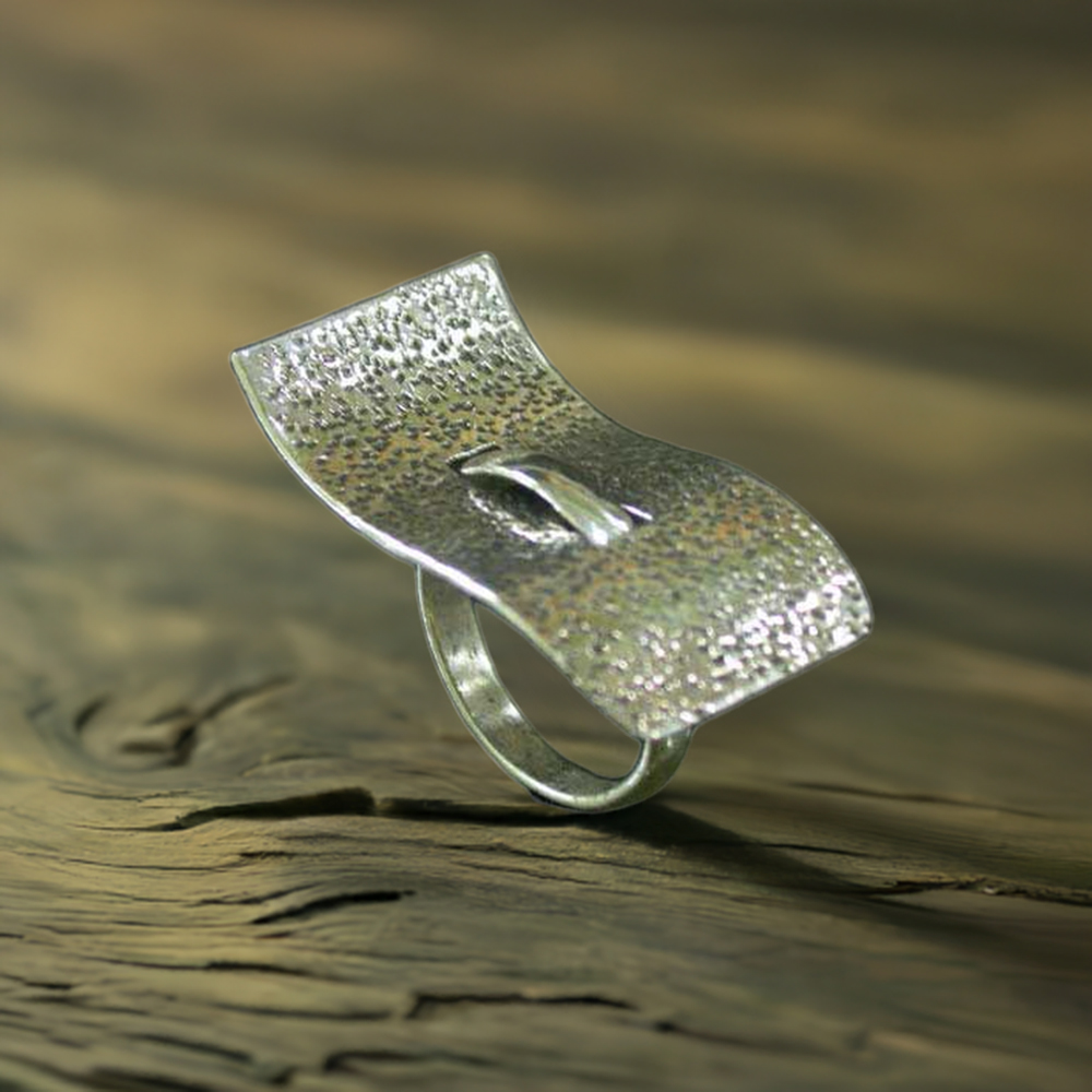 Plain 925 Solid Silver Rings Jewelry 925SR2453