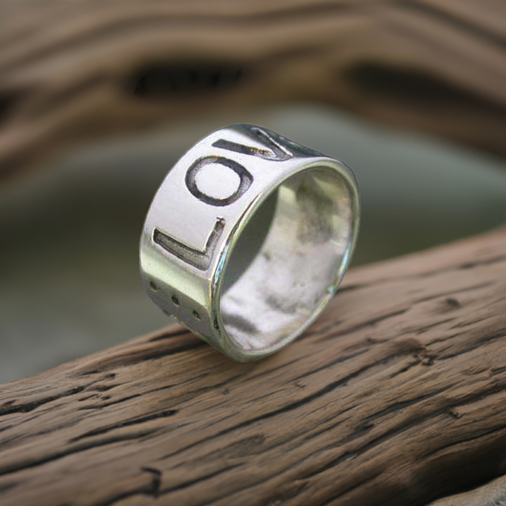 Plain Fine Silver Rings Jewelry 925SR2466