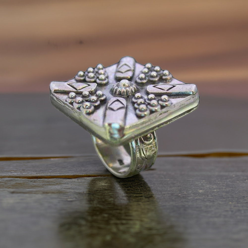 Plain 925 Silver Rings Jewelry 925SR2489