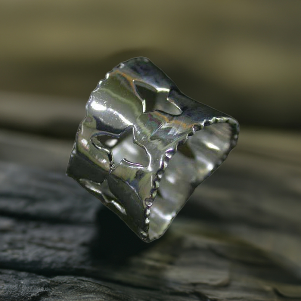 Plain 925 Solid Silver Rings Jewelry 925SR2641