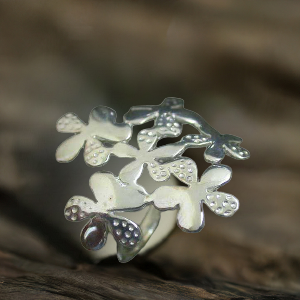 Plain Fine Silver Rings Jewelry 925SR2647