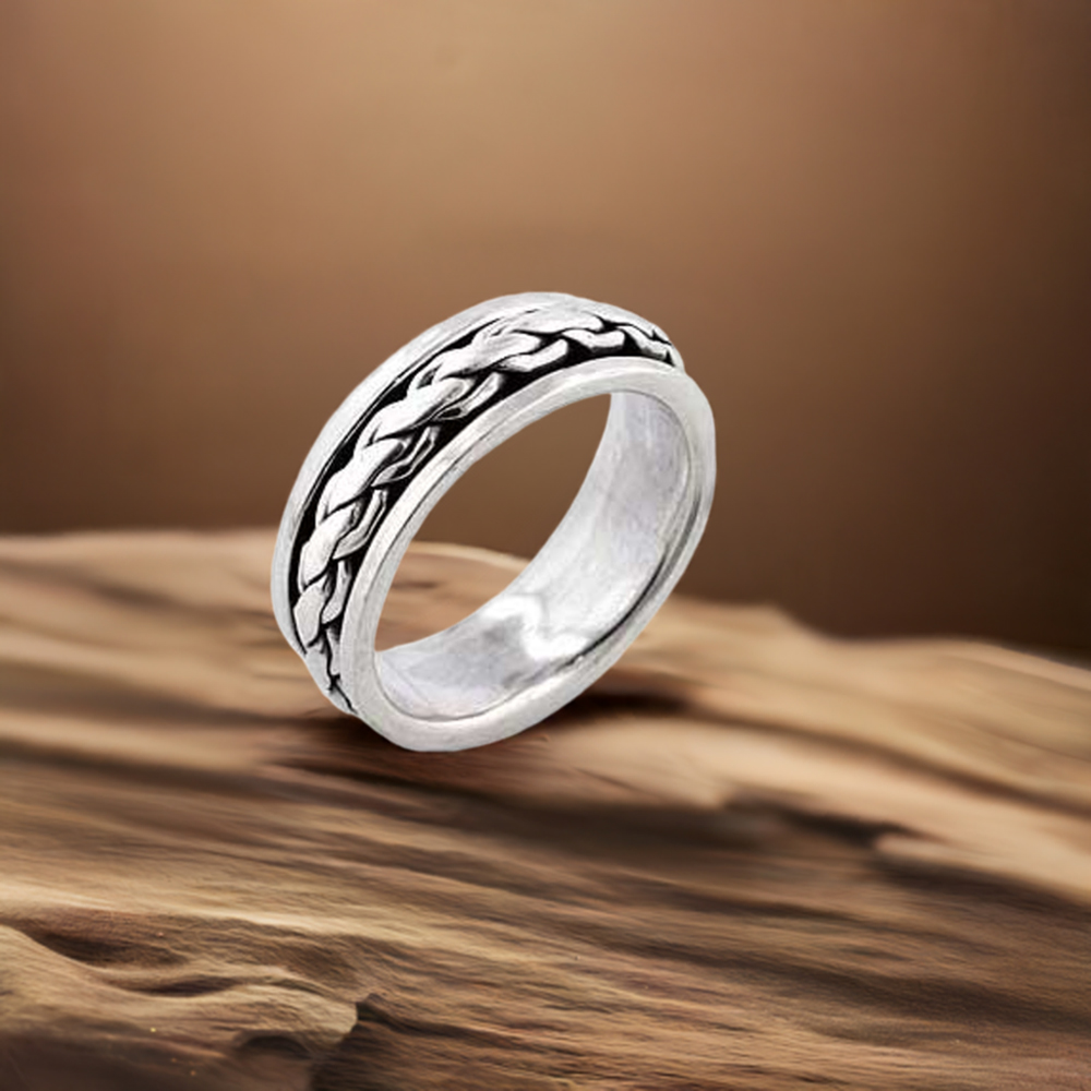 Plain Sterling Silver Rings Jewelry 925SR2651