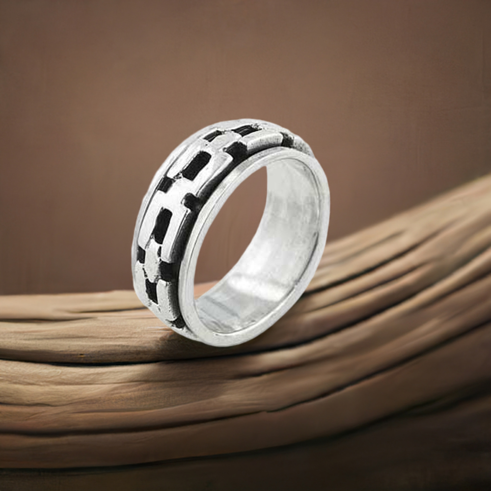 Plain 925 Silver Rings Jewelry 925SR2652