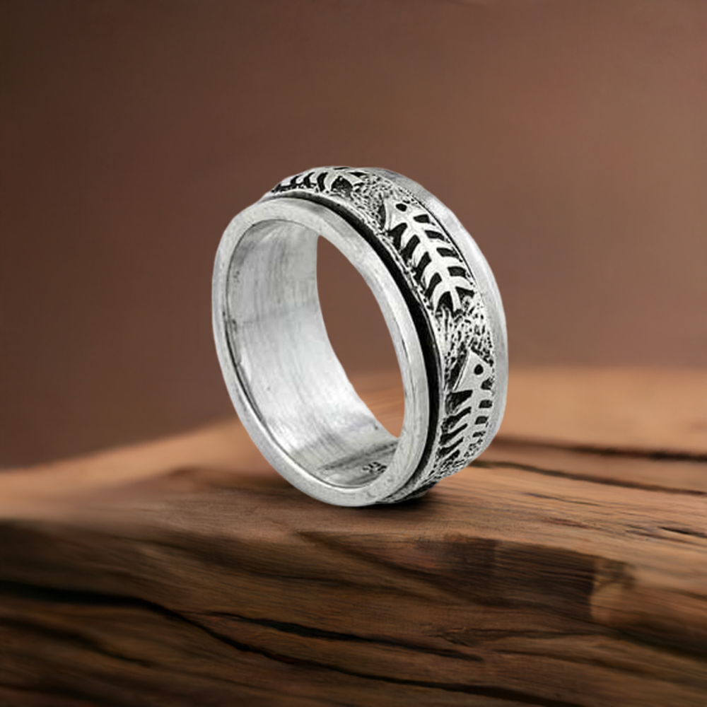 Custom Plain 925 Solid Silver Rings Jewelry 925SR2655