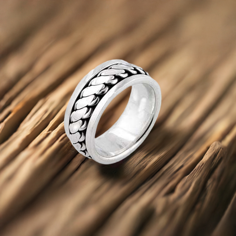 Plain 925 Sterling Silver Rings Jewelry 925SR2656